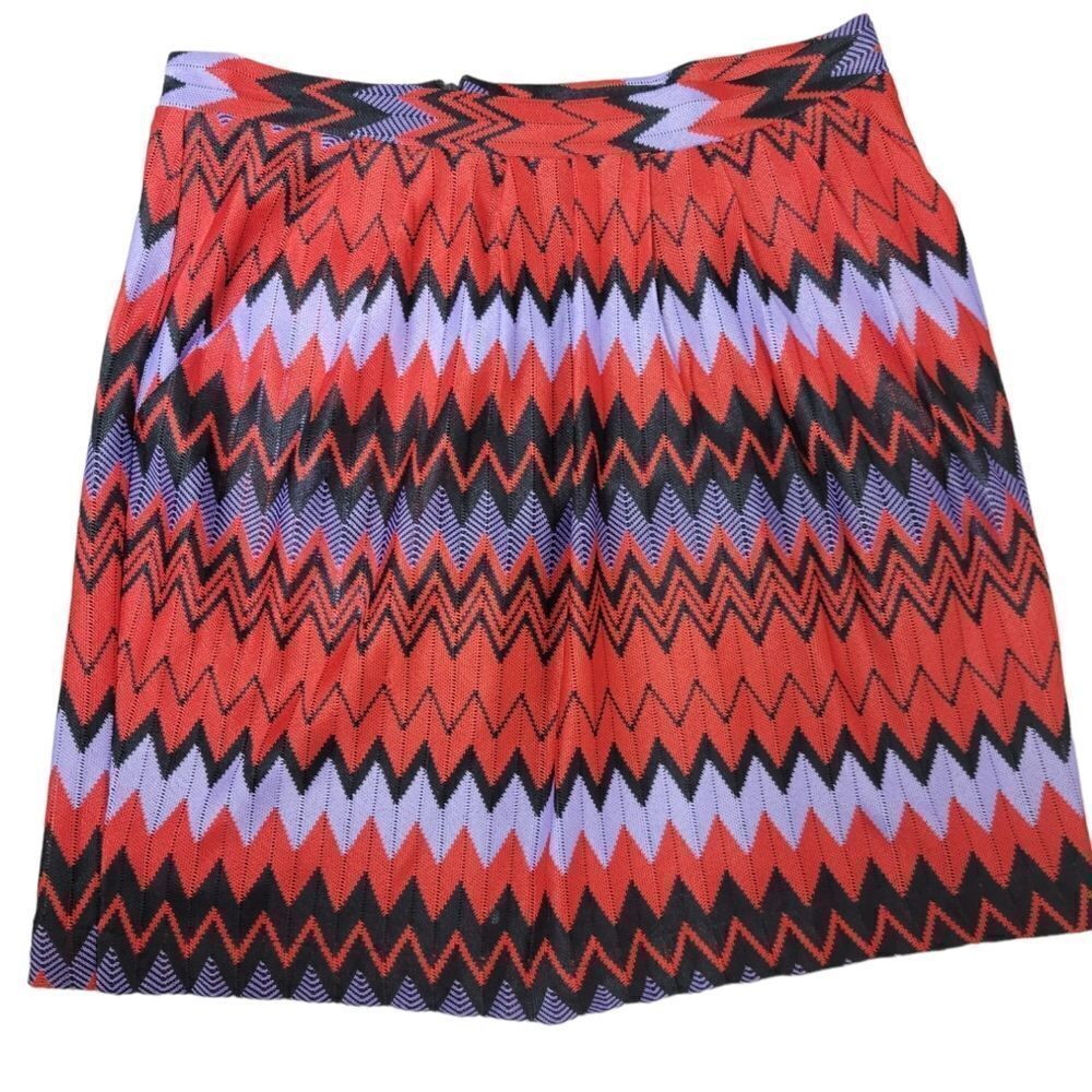 Akira Black Label Chevron Skirt